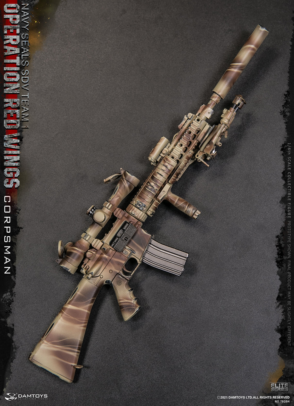 Pedido Figuras Operation Red Wings NAVY SEALS SDV TEAM 1 Corpsman y Sniper (set doble) marca Damtoys 78084 y 78085 escala 1/6