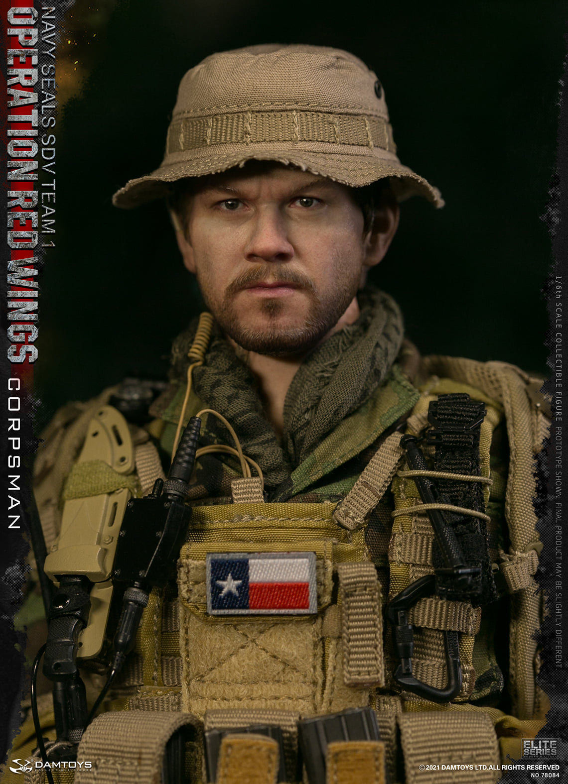 Pedido Figuras Operation Red Wings NAVY SEALS SDV TEAM 1 Corpsman y Sniper (set doble) marca Damtoys 78084 y 78085 escala 1/6
