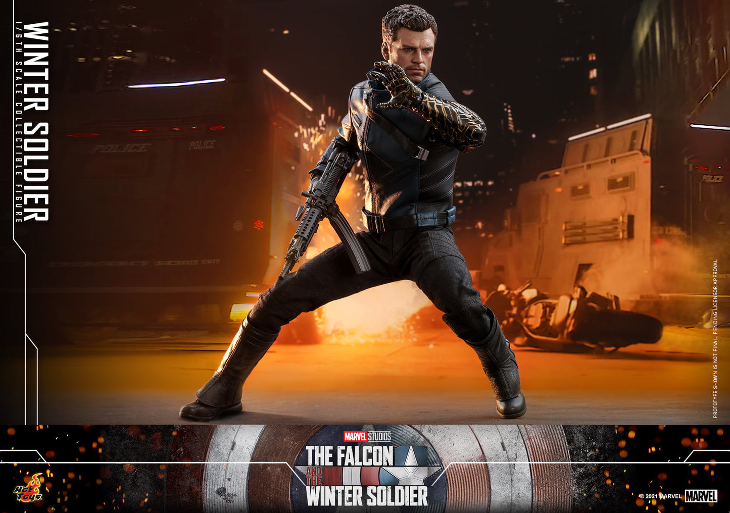 Pedido Figura Winter Soldier marca Hot Toys TMS039 escala 1/6