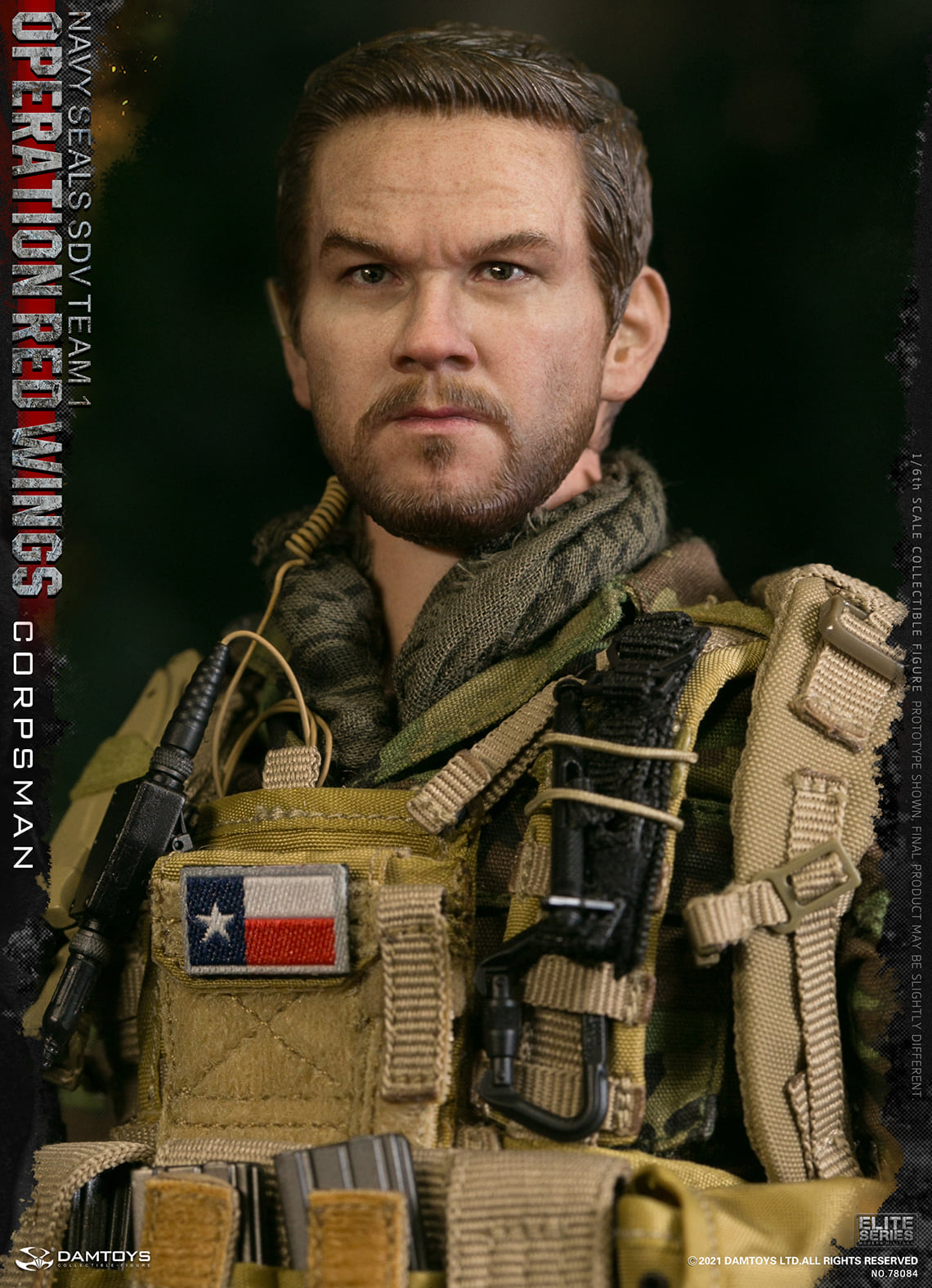Pedido Figuras Operation Red Wings NAVY SEALS SDV TEAM 1 Corpsman y Sniper (set doble) marca Damtoys 78084 y 78085 escala 1/6