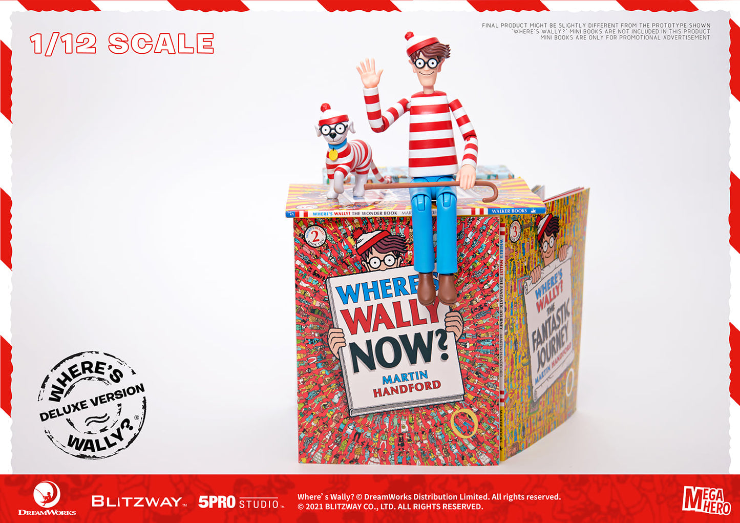 Pedido Figura Waldo (Deluxe version) - Where´s Waldo? marca Blitzway 5PRO-MG-20303 escala pequeña 1/12 (18 cm)