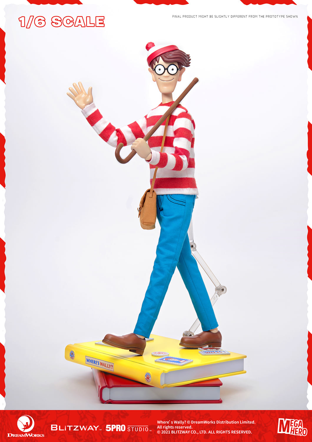 Pedido Figura Wally - Where´s Waldo? marca Blitzway 5PRO-MG-20301 escala 1/6