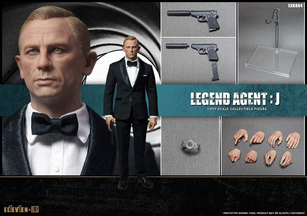 Pedido Figura Legend Agent J marca Eleven x KAI EXK004 escala 1/6 (BACK ORDER)