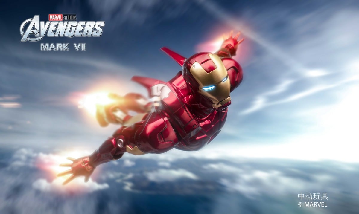 Pedido Figura Iron Man Mark VII Avengers marca ZD Toys escala pequeña 1/10 (18 cm)