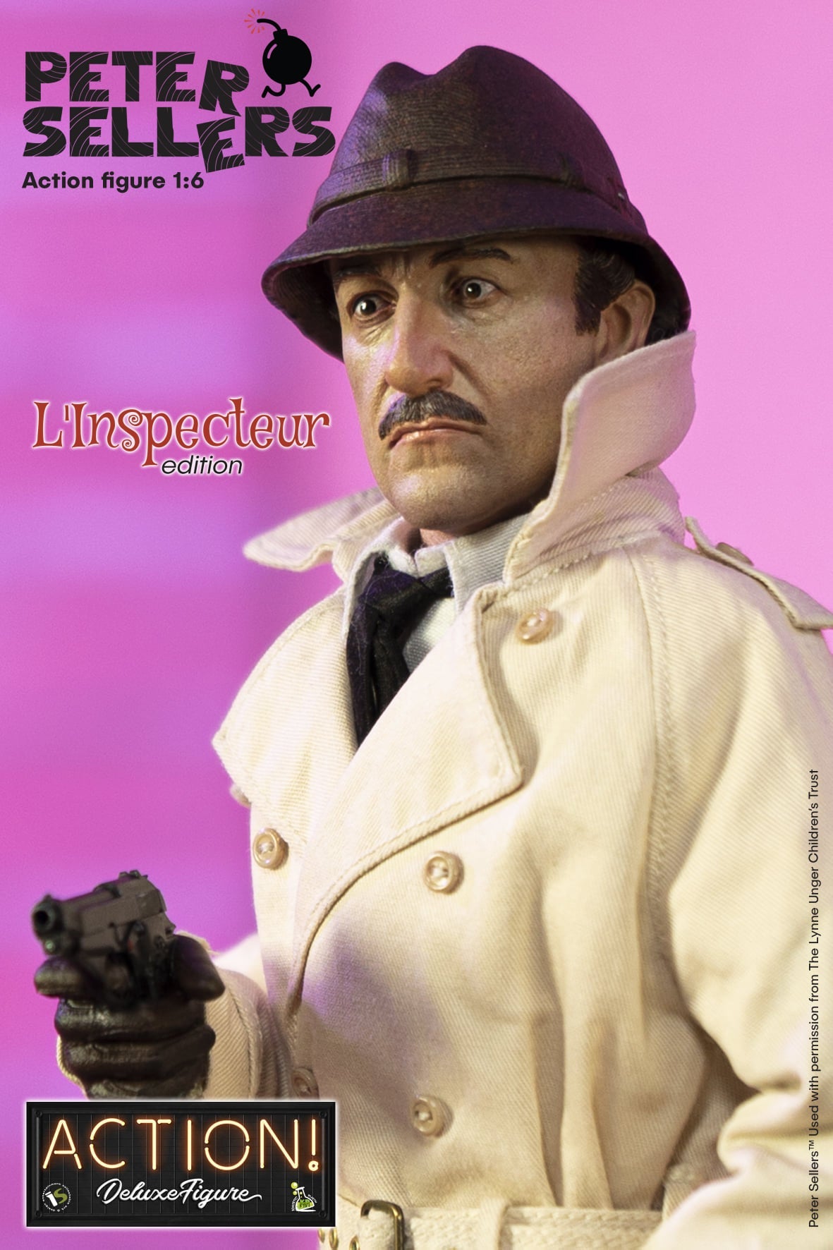 Pedido Figura Peter Sellers (L'Inspecteur version) marca Kaustic Plastik escala 1/6 (BACK ORDER)