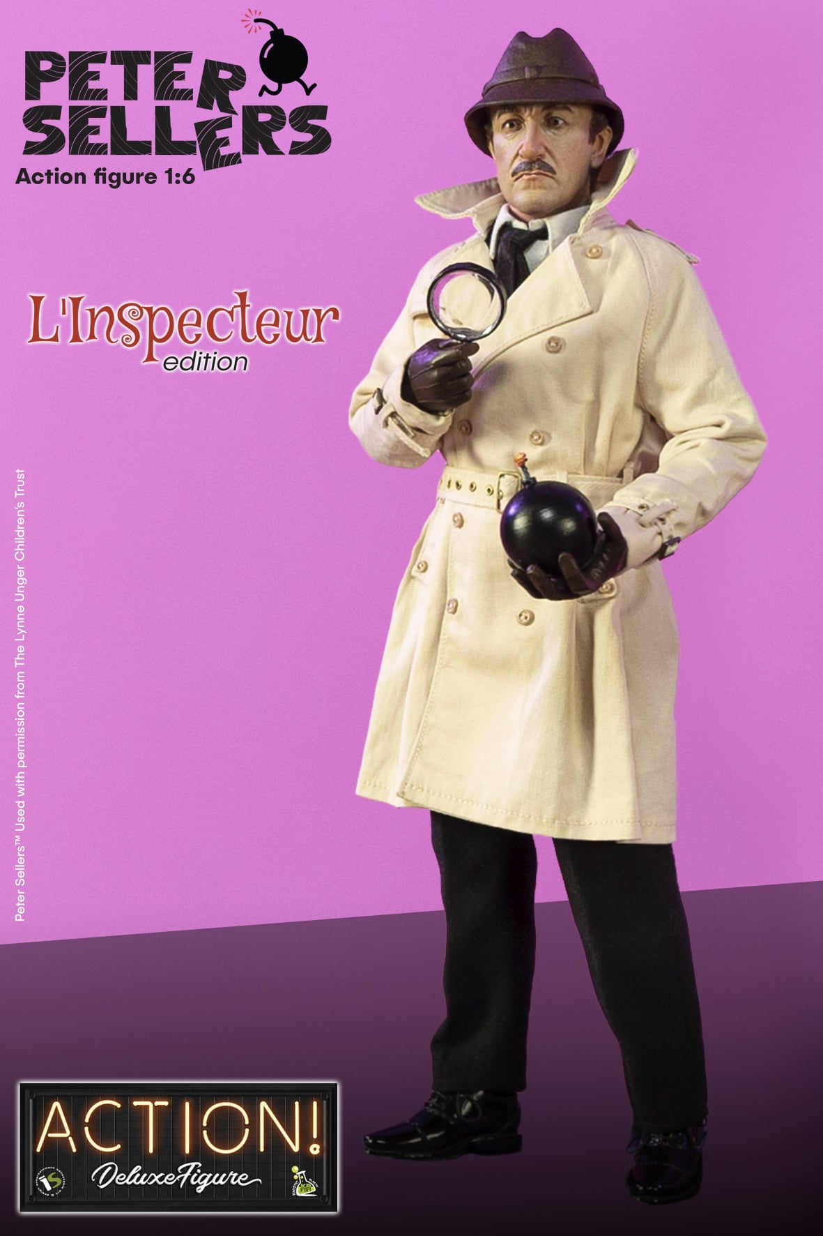 Pedido Figura Peter Sellers (L'Inspecteur version) marca Kaustic Plastik escala 1/6 (BACK ORDER)