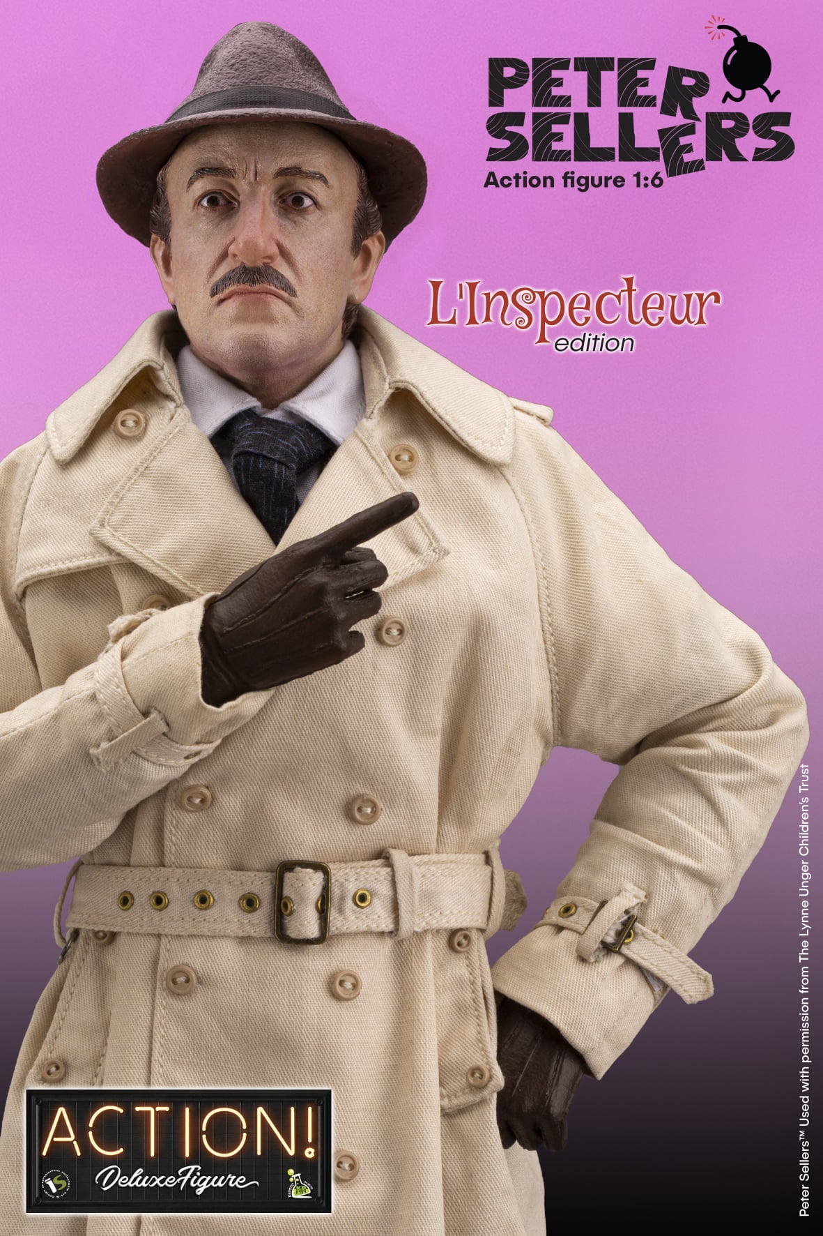 Pedido Figura Peter Sellers (L'Inspecteur version) marca Kaustic Plastik escala 1/6 (BACK ORDER)