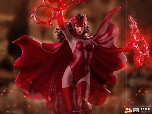 Pedido Estatua Scarlet Witch - Marvel Comics marca Iron Studios BDS escala de arte 1/10
