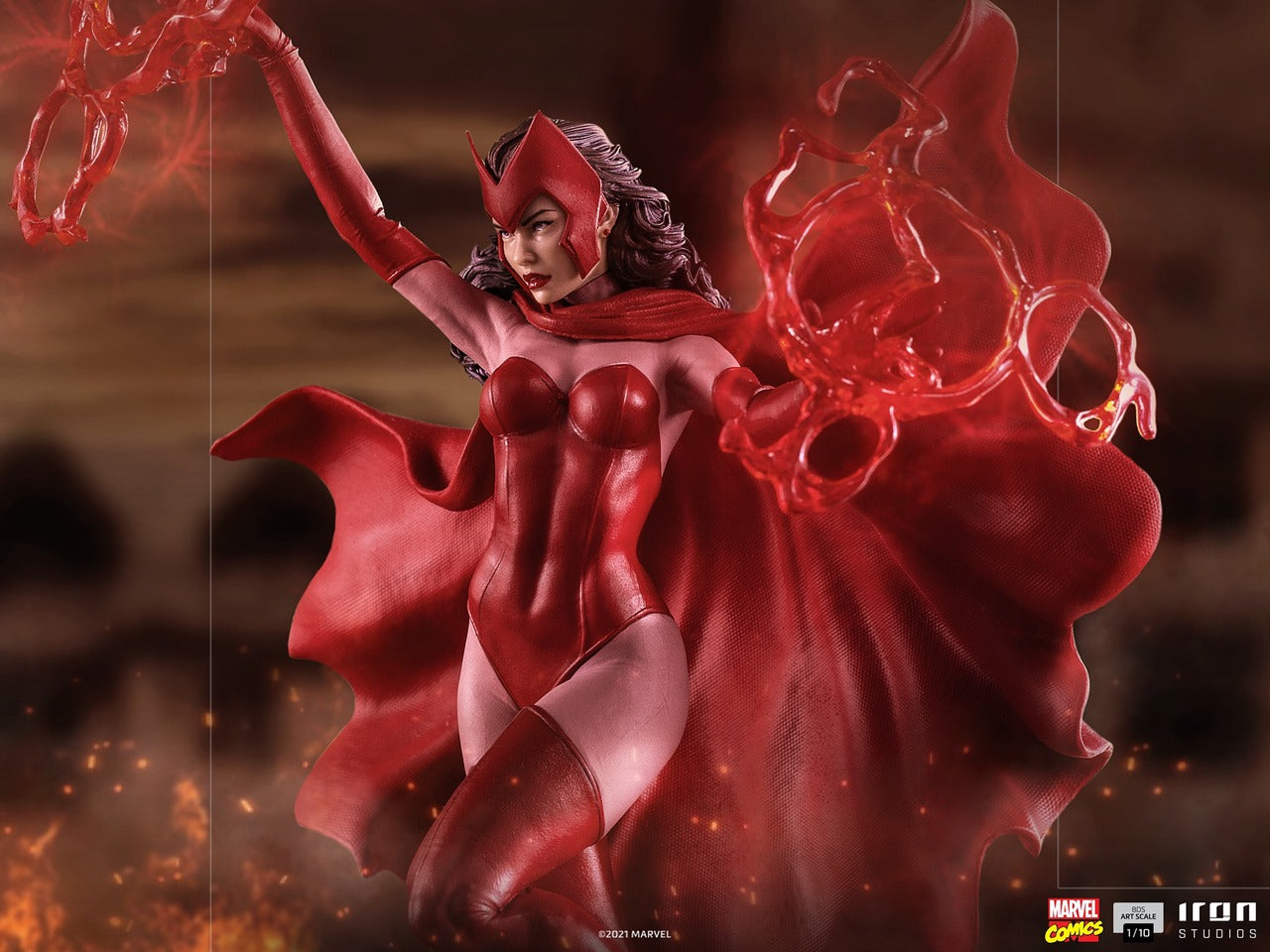 Pedido Estatua Scarlet Witch - Marvel Comics marca Iron Studios BDS escala de arte 1/10