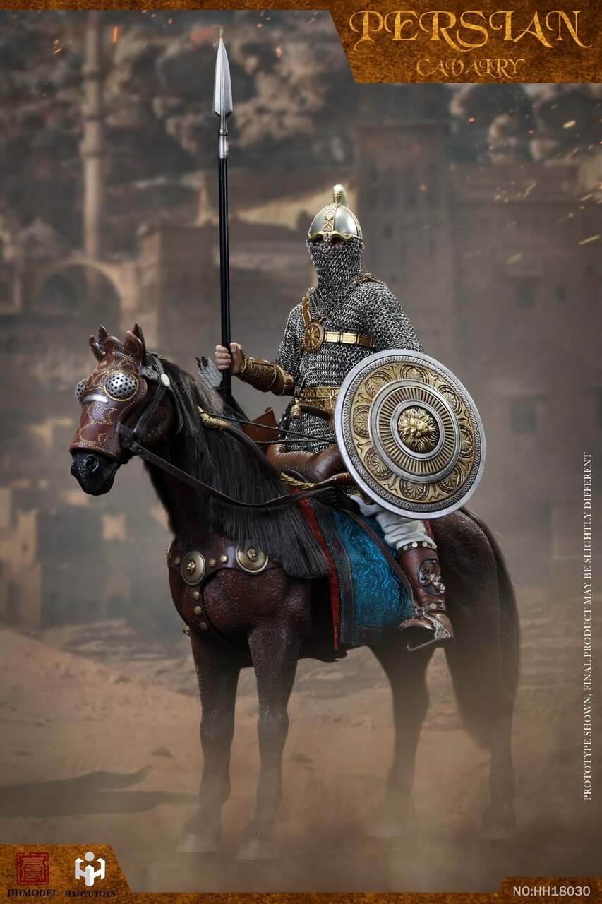 Pedido Figura Persian Cavalry con Caballo - Imperial Legion marca HaoYuToys HH18030 escala 1/6