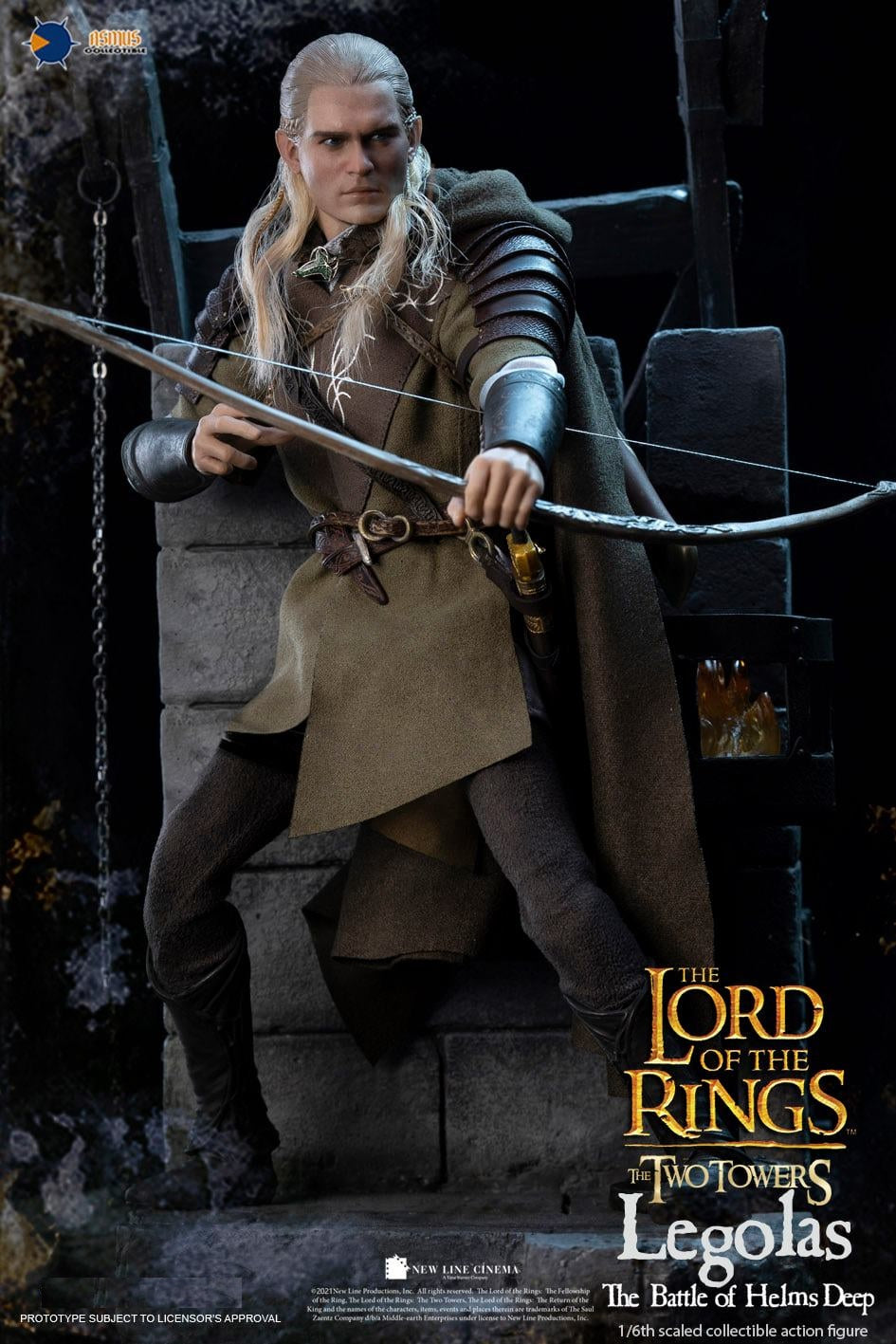 Pedido Figura Legolas "The Battle of Helms Deep" - The Lord of the Rings marca Asmus Toys LOTR029 escala 1/6