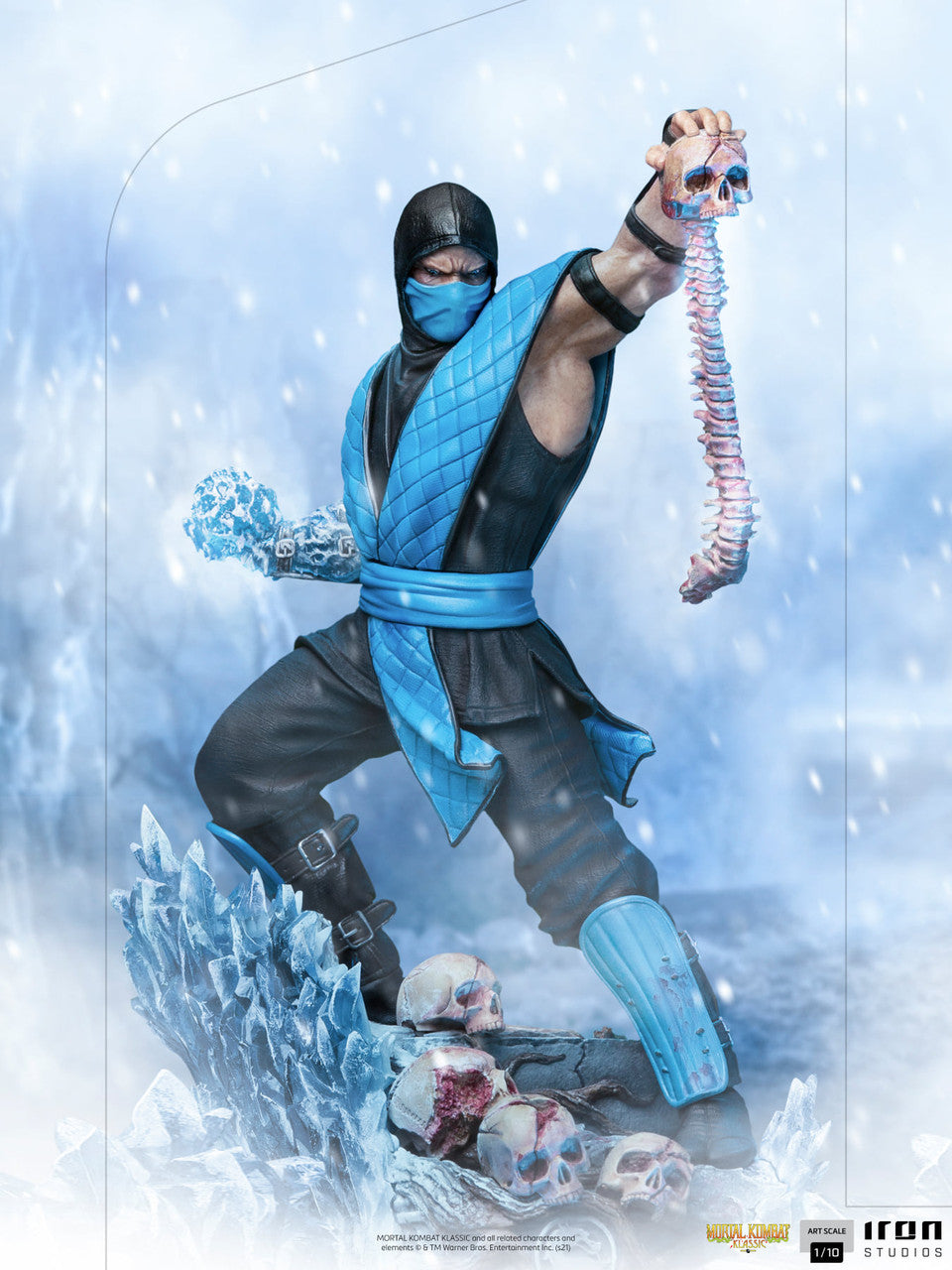 Pedido Estatua Sub-Zero - Mortal Kombat marca Iron Studios escala de arte 1/10