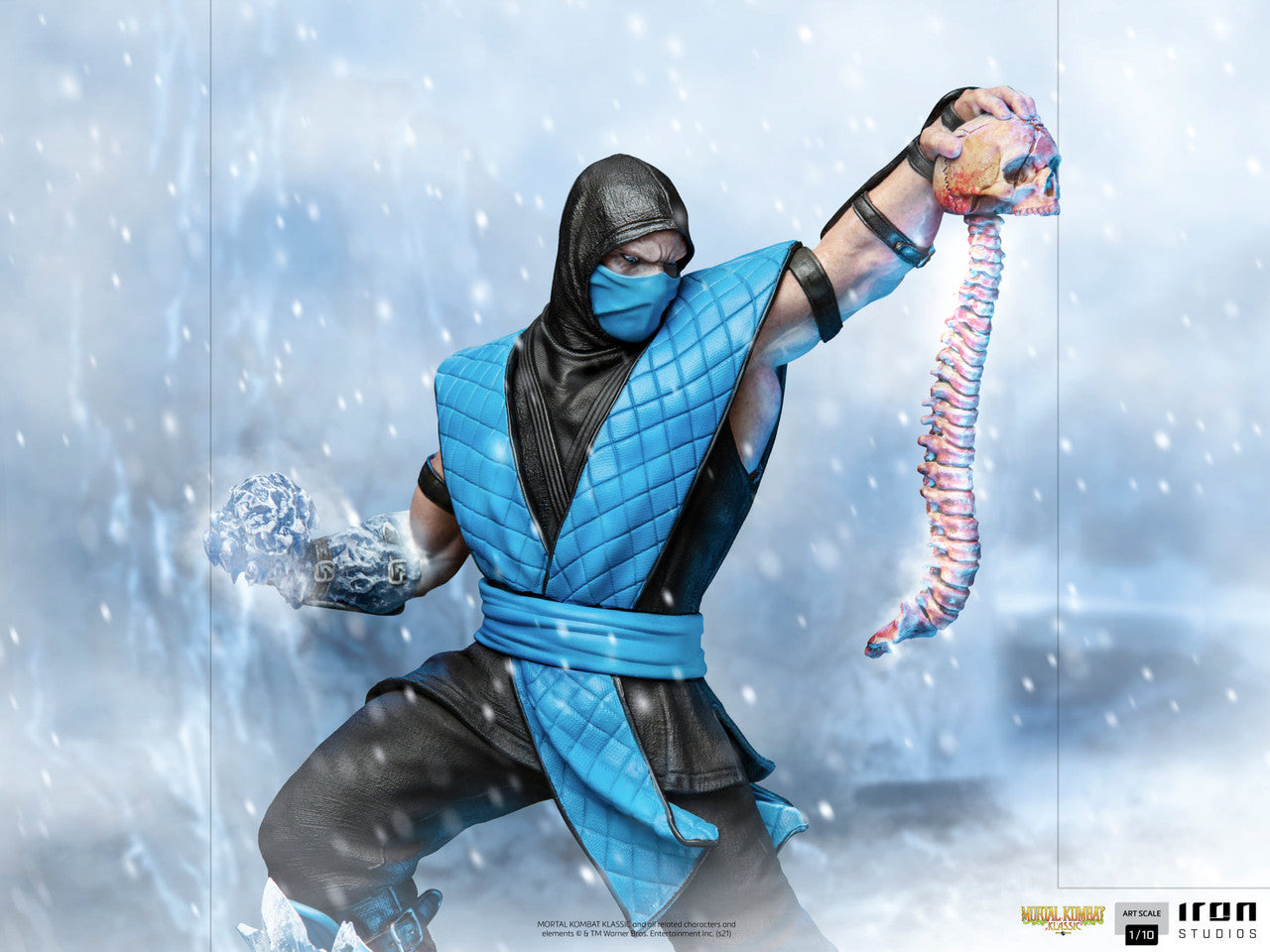 Pedido Estatua Sub-Zero - Mortal Kombat marca Iron Studios escala de arte 1/10