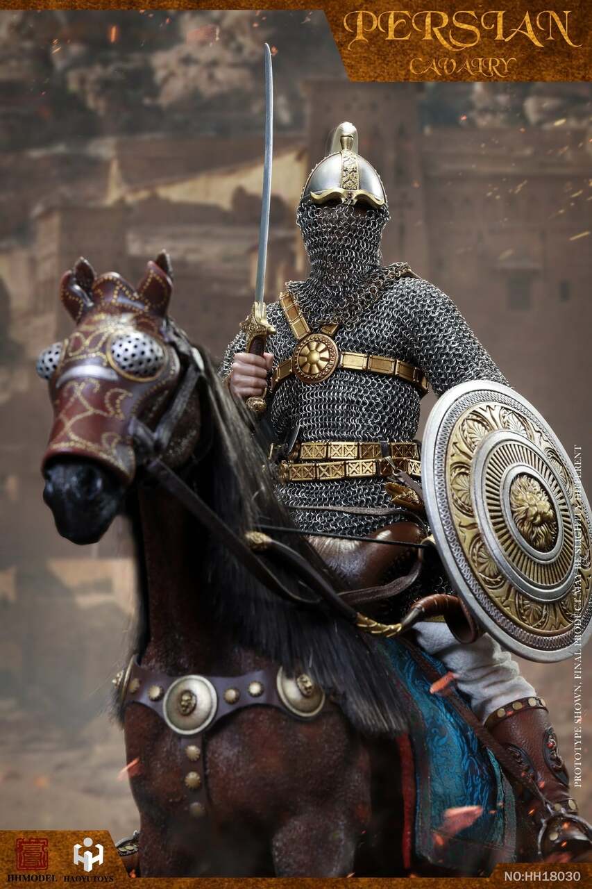 Pedido Figura Persian Cavalry con Caballo - Imperial Legion marca HaoYuToys HH18030 escala 1/6
