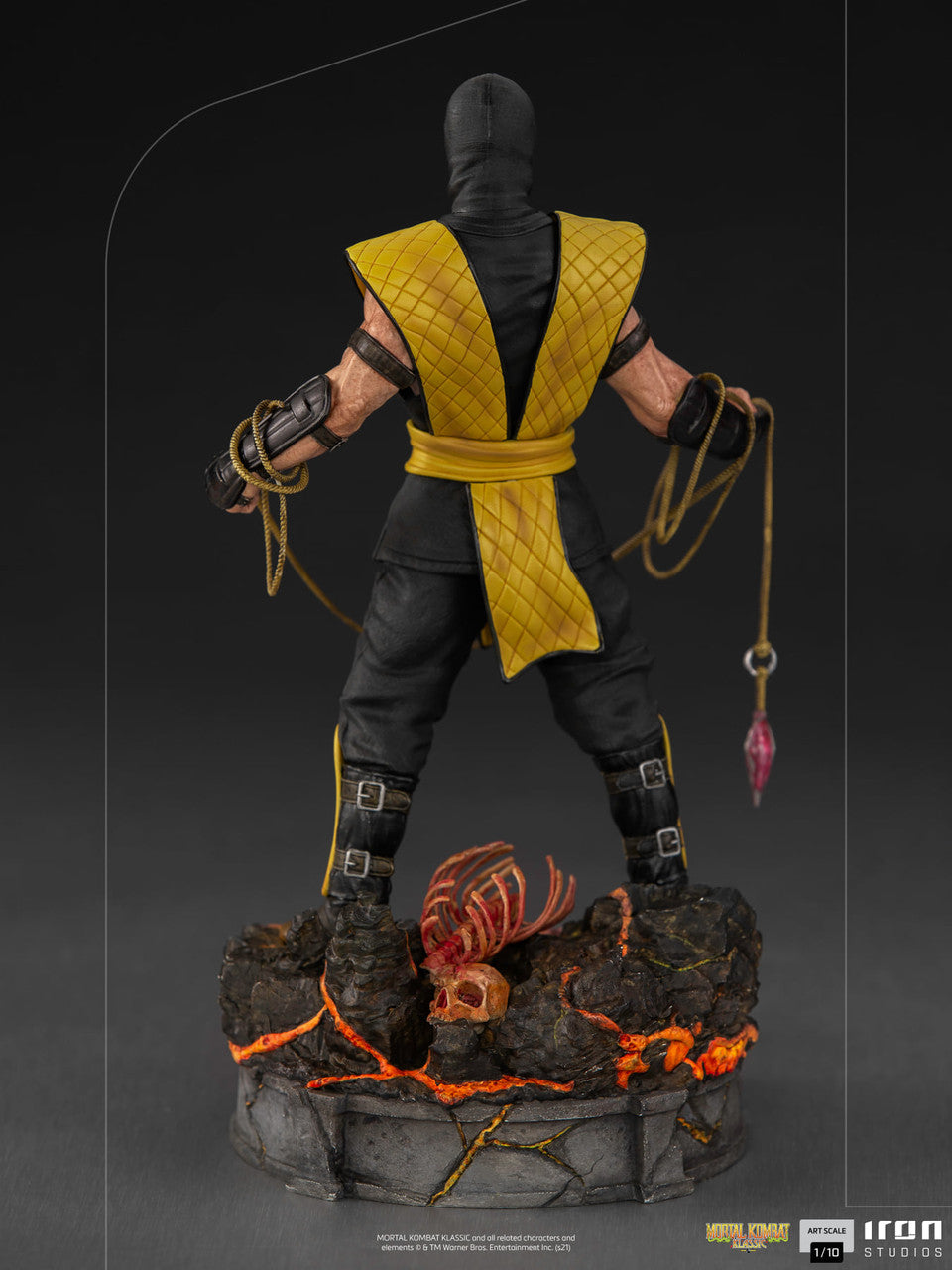 Pedido Estatua Scorpion- Mortal Kombat marca Iron Studios escala de arte 1/10