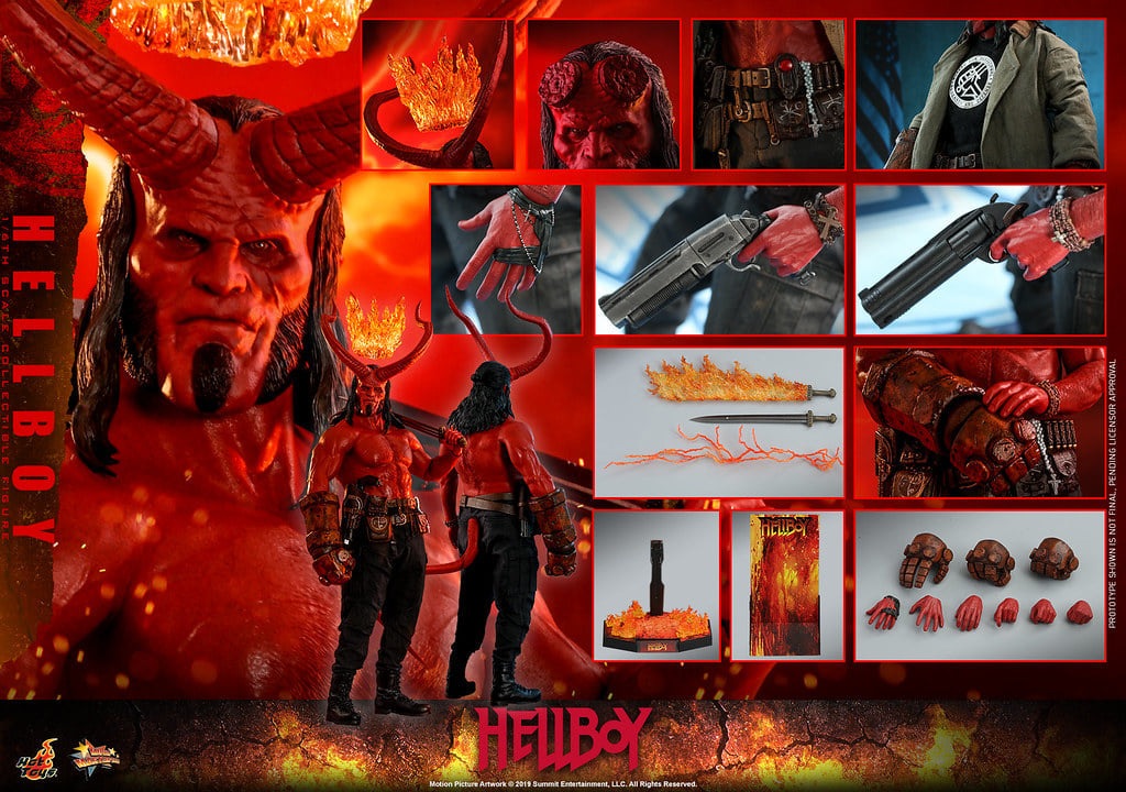 Pedido Figura Hellboy (2019) marca Hot Toys MMS527 escala 1/6