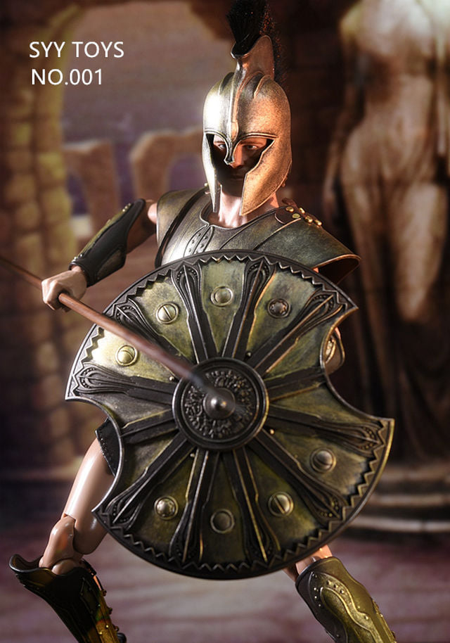 Pedido Figura Greek Fighter marca SYY Toys No.001 escala 1/6