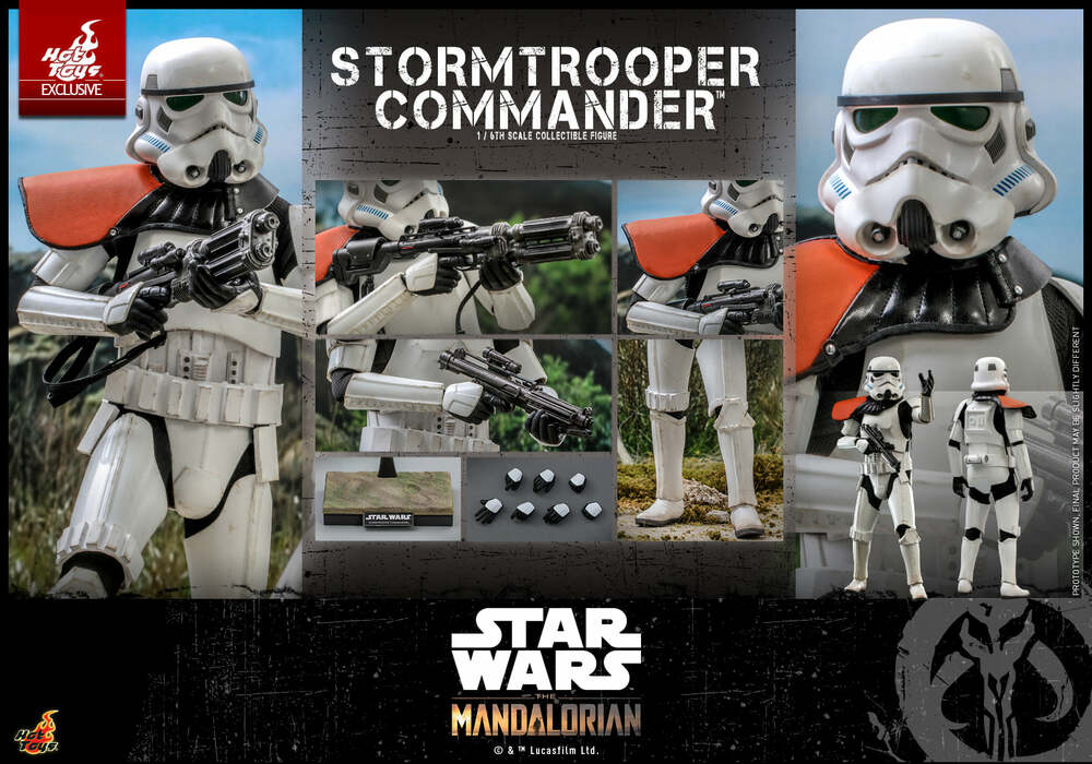 Pedido Figura Stormtrooper Commander (EXCLUSIVO) - Star Wars: The Mandalorian marca Hot Toys TMS041 escala 1/6