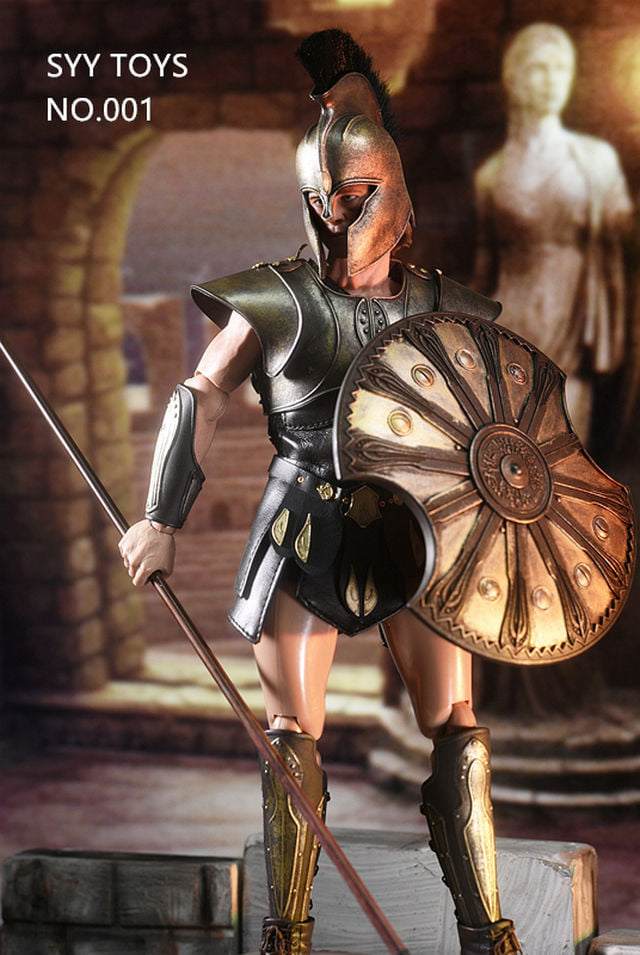 Pedido Figura Greek Fighter marca SYY Toys No.001 escala 1/6