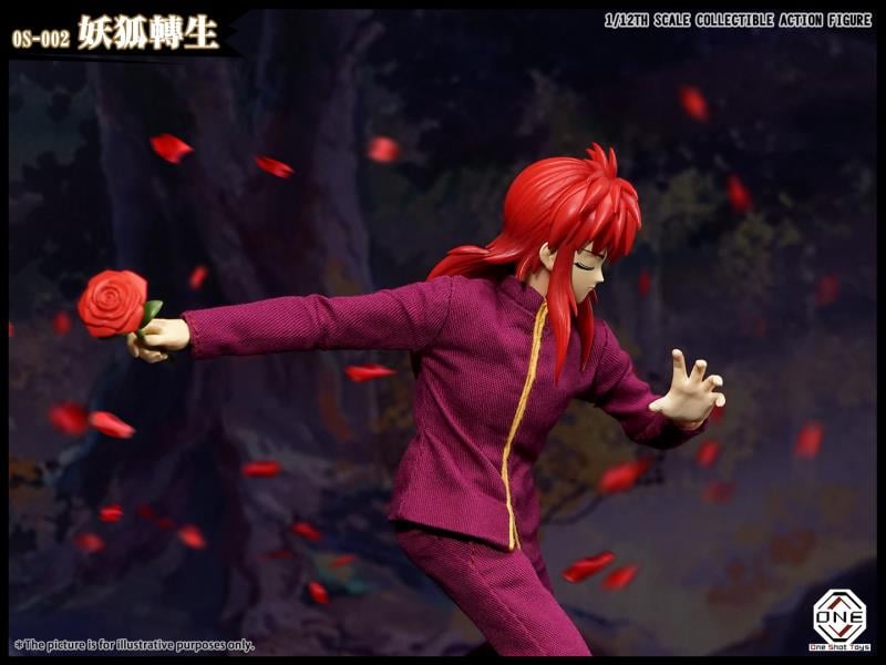 Pedido Figura Yu Yu Hakusho - Yoko Kurama marca One Sh ot Toys OS-002 escala pequeña 1/12