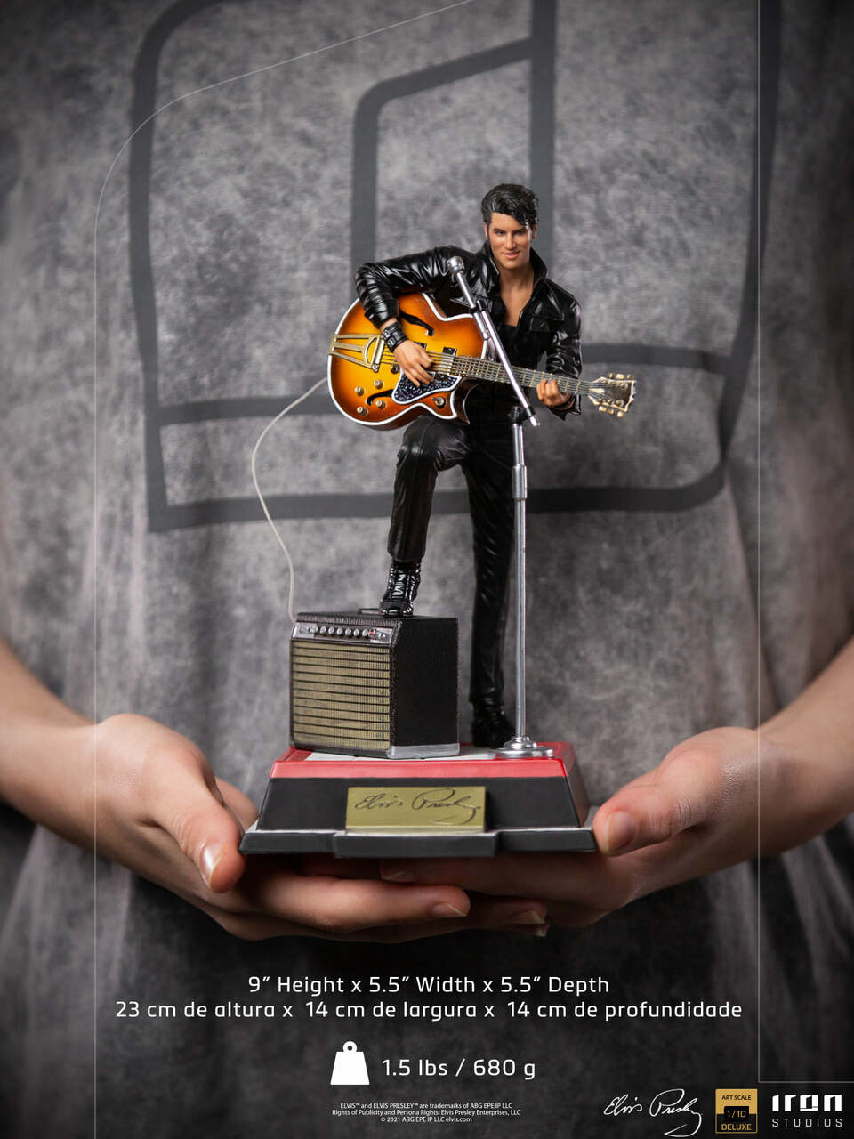Pedido Estatua Elvis Presley Comeback marca Iron Studios escala de arte 1/10