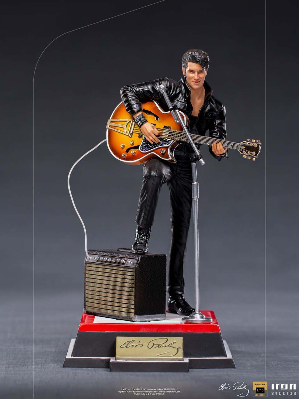 Pedido Estatua Elvis Presley Comeback marca Iron Studios escala de arte 1/10