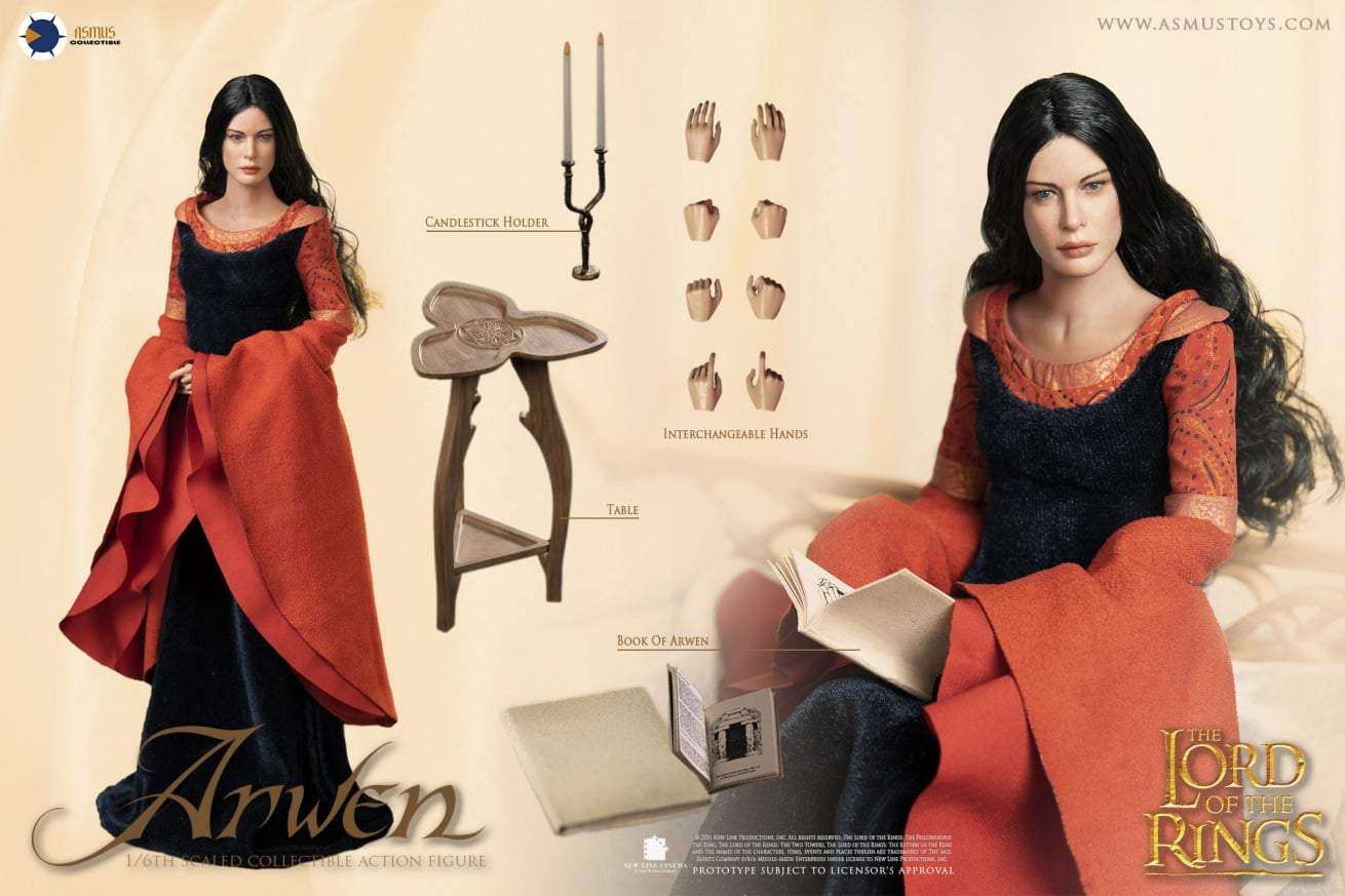 Pedido Figura Arwen - The Lord of the Rings marca Asmus Toys LOTR028 escala 1/6