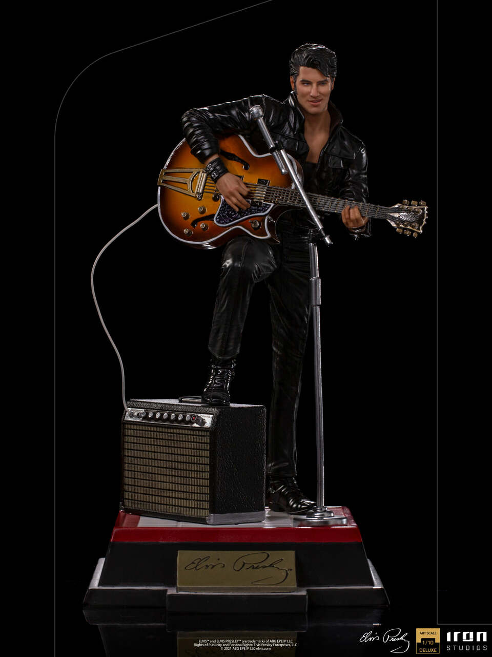Pedido Estatua Elvis Presley Comeback marca Iron Studios escala de arte 1/10
