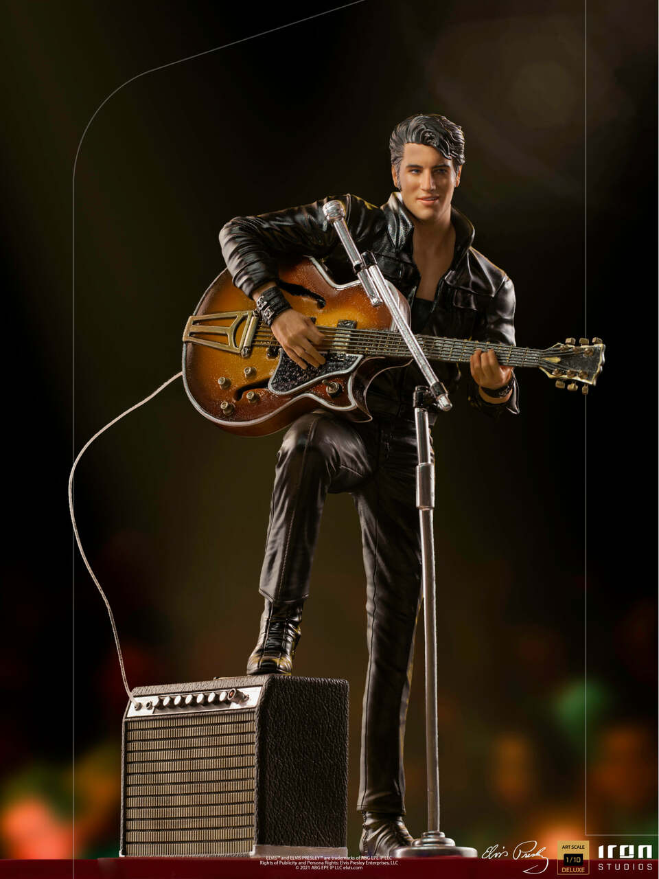 Pedido Estatua Elvis Presley Comeback marca Iron Studios escala de arte 1/10