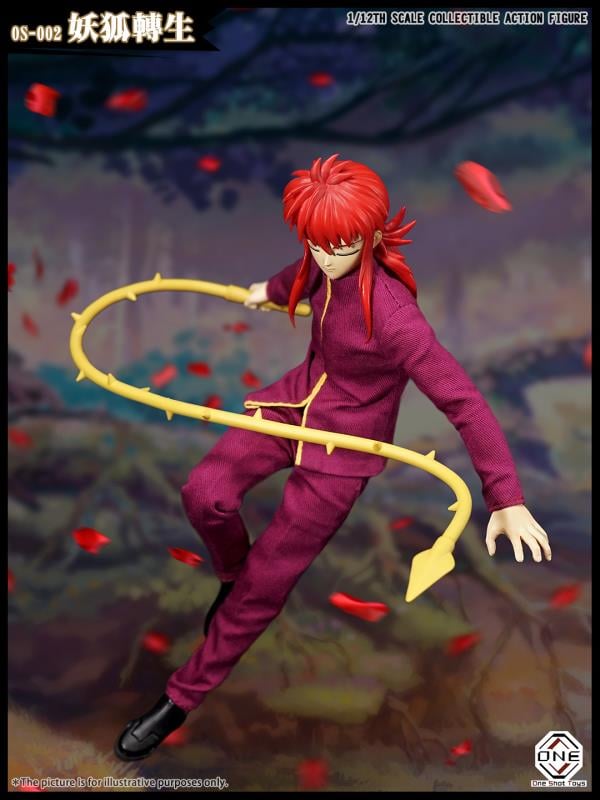 Pedido Figura Yu Yu Hakusho - Yoko Kurama marca One Sh ot Toys OS-002 escala pequeña 1/12