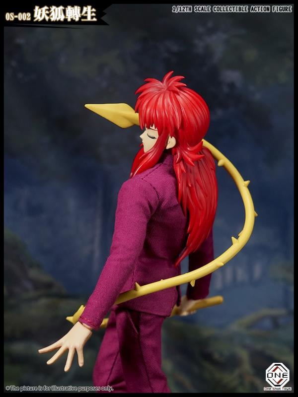 Pedido Figura Yu Yu Hakusho - Yoko Kurama marca One Sh ot Toys OS-002 escala pequeña 1/12