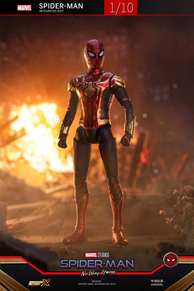 Pedido Figura Spider-Man Integrated Suit - Spider-Man: No Way Home marca ZD Toys escala pequeña 1/10 (18 cm)