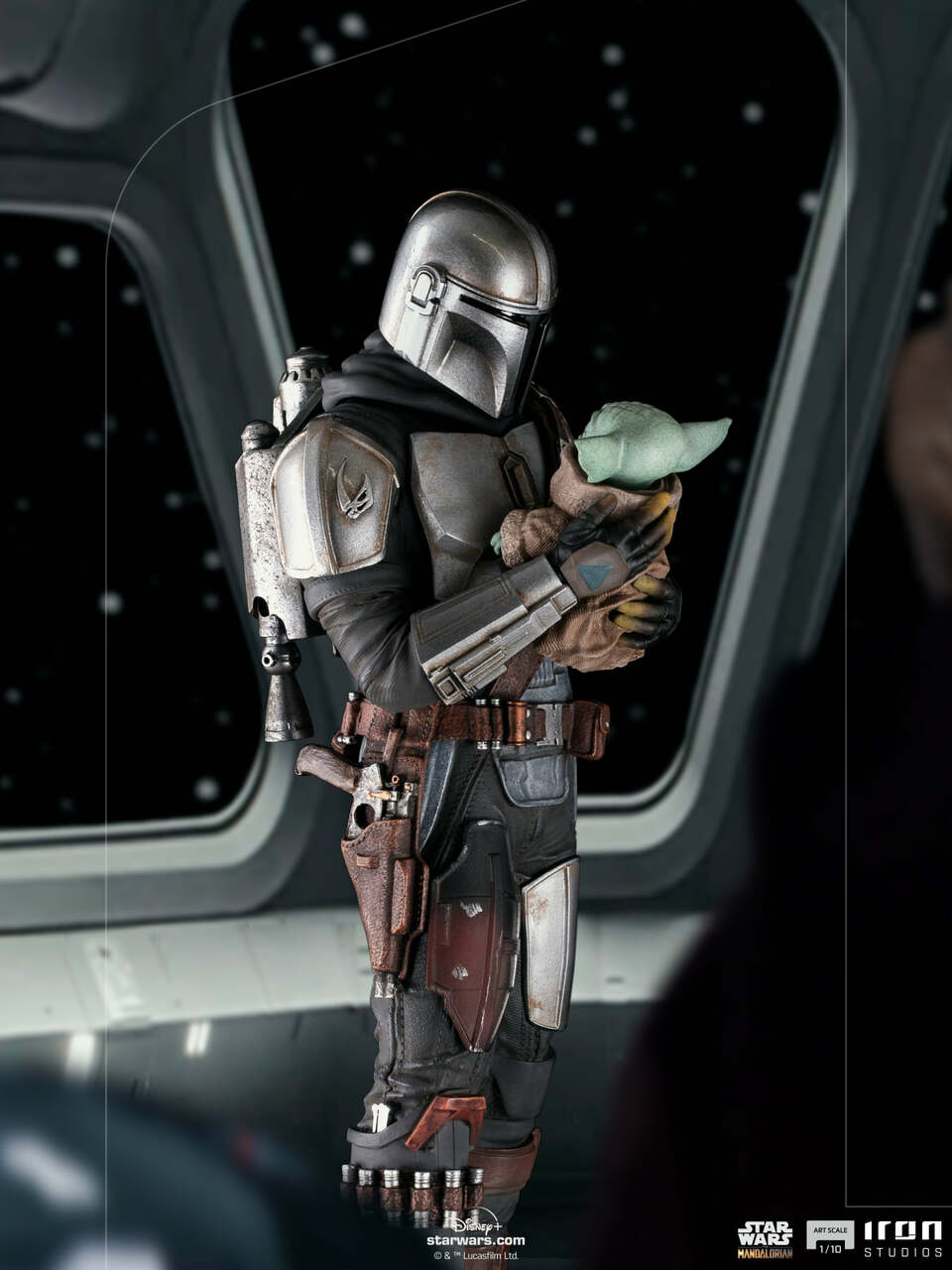 Pedido Estatua Mandalorian & Grogu - The Mandalorian marca Iron Studios BDS escala de arte 1/10