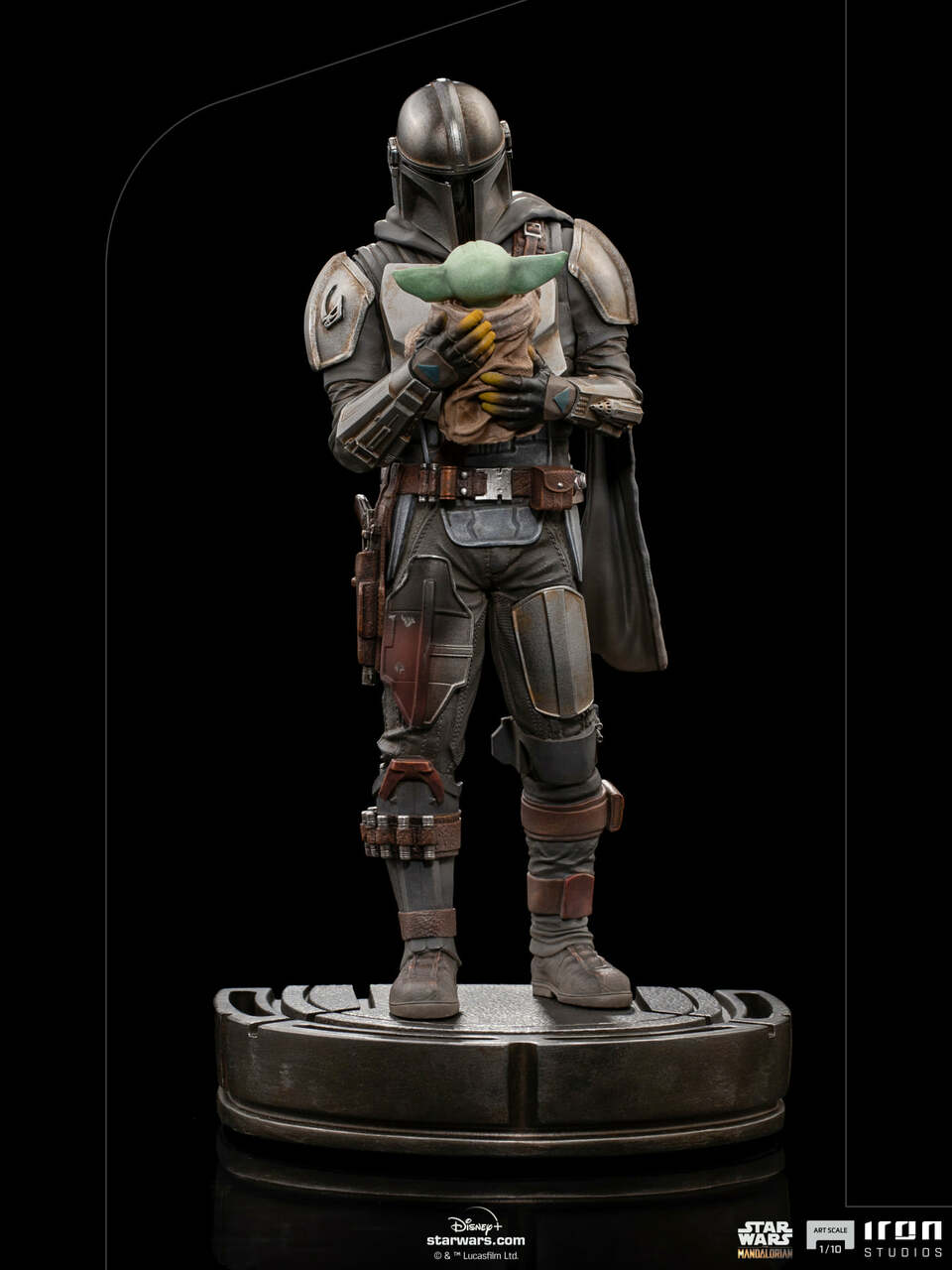 Pedido Estatua Mandalorian & Grogu - The Mandalorian marca Iron Studios BDS escala de arte 1/10