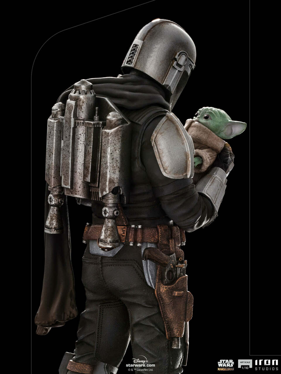 Pedido Estatua Mandalorian & Grogu - The Mandalorian marca Iron Studios BDS escala de arte 1/10