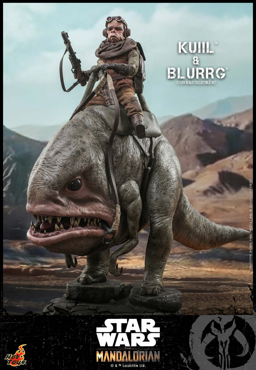 Pedido Figuras Kuiil & Blurrg set - Star Wars: The Mandalorian marca Hot Toys TMS049 escala 1/6
