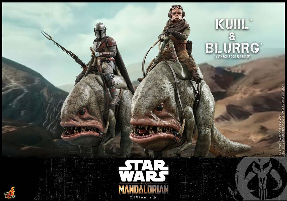 Pedido Figuras Kuiil & Blurrg set - Star Wars: The Mandalorian marca Hot Toys TMS049 escala 1/6