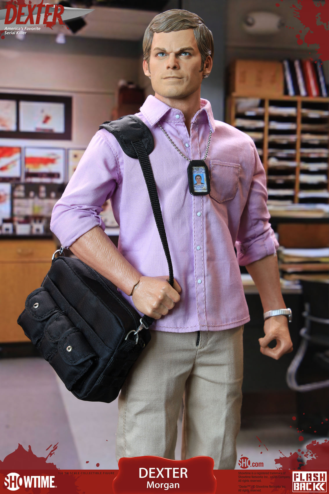 Pedido Figura Dexter Morgan - DEXTER marca Flashback escala 1/6