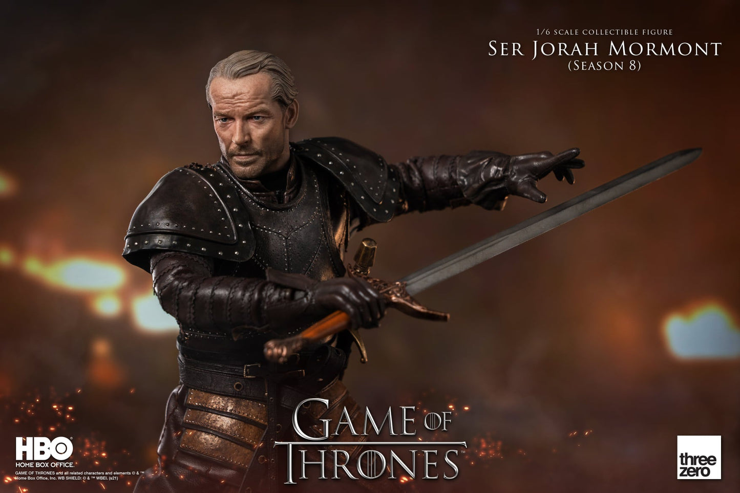Pedido Figura Ser Jorah Mormont - Game of Thrones Season 8 marca Threezero 3Z0141 escala 1/6