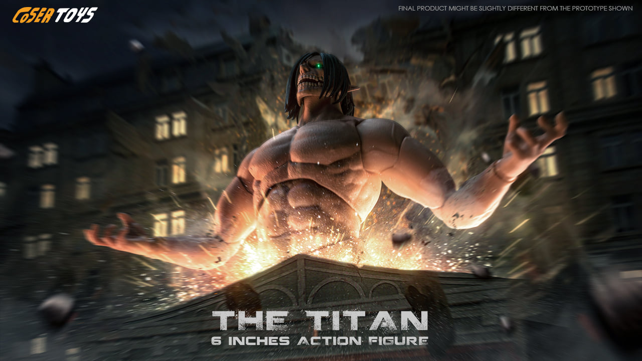 Pedido Figura The Titan marca Coser Toys AD001 escala pequeña 1/12