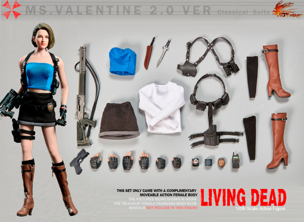 Pedido Figura Ms. Valentine 2.0 marca Hot Heart FD009B escala 1/6