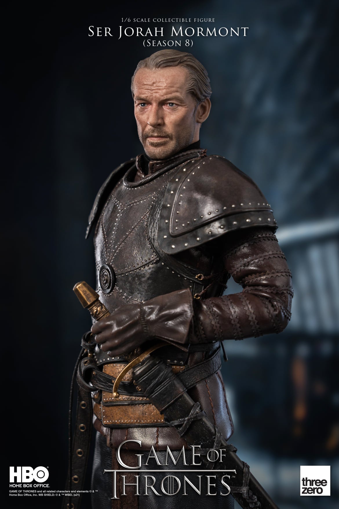 Pedido Figura Ser Jorah Mormont - Game of Thrones Season 8 marca Threezero 3Z0141 escala 1/6