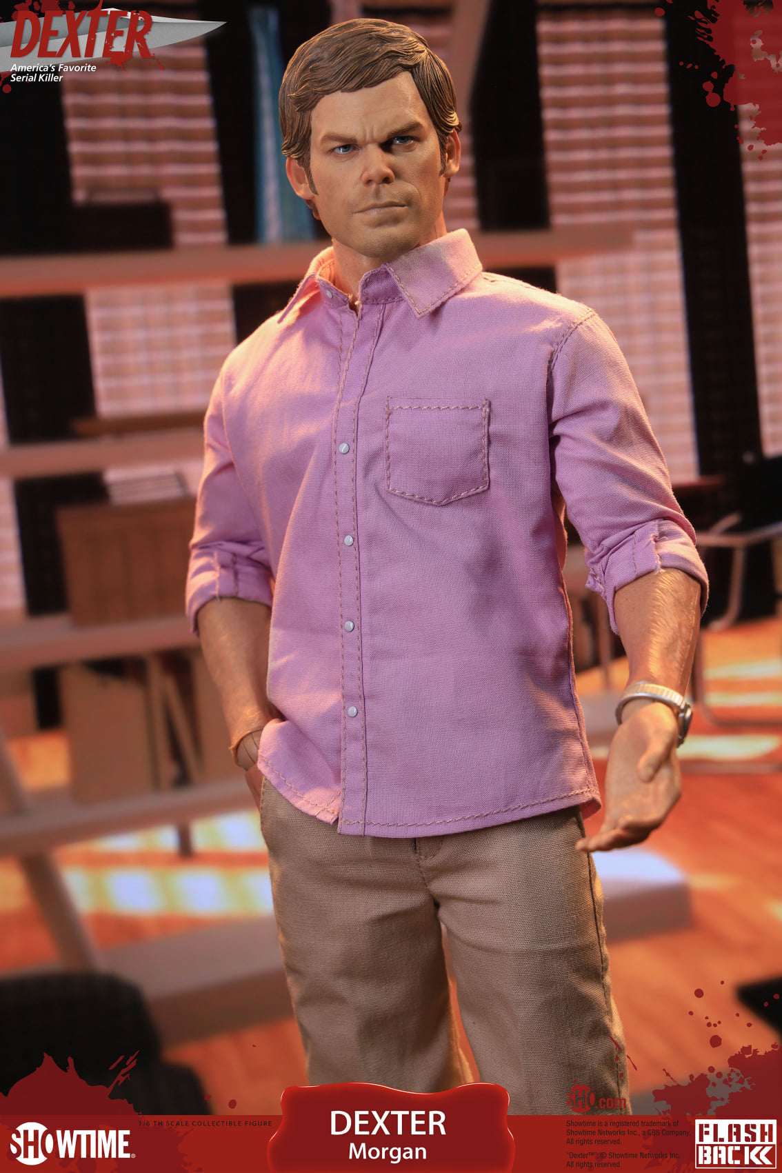 Pedido Figura Dexter Morgan - DEXTER marca Flashback escala 1/6