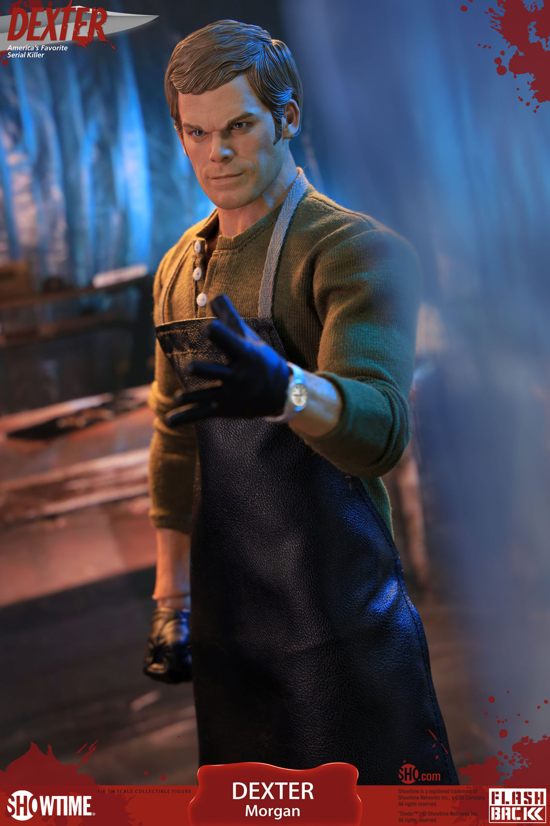 Pedido Figura Dexter Morgan - DEXTER marca Flashback escala 1/6