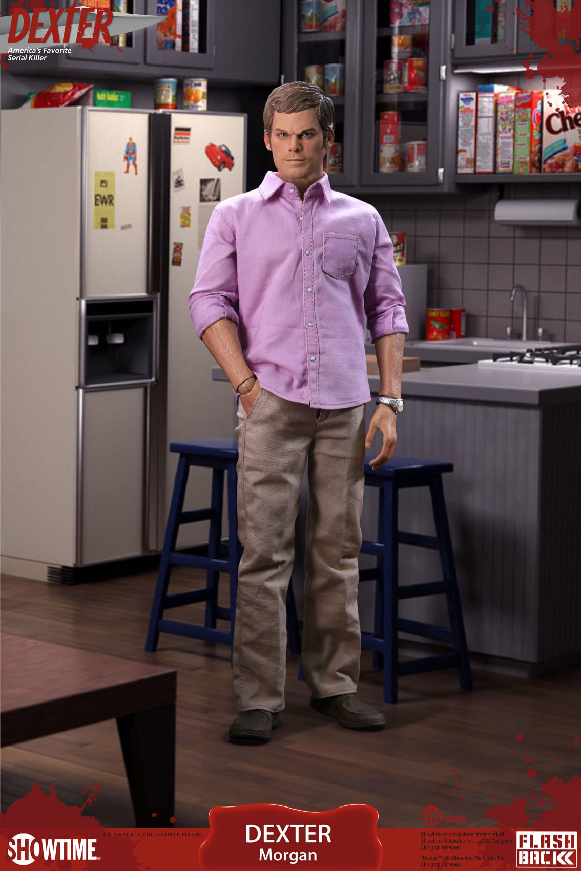 Pedido Figura Dexter Morgan - DEXTER marca Flashback escala 1/6