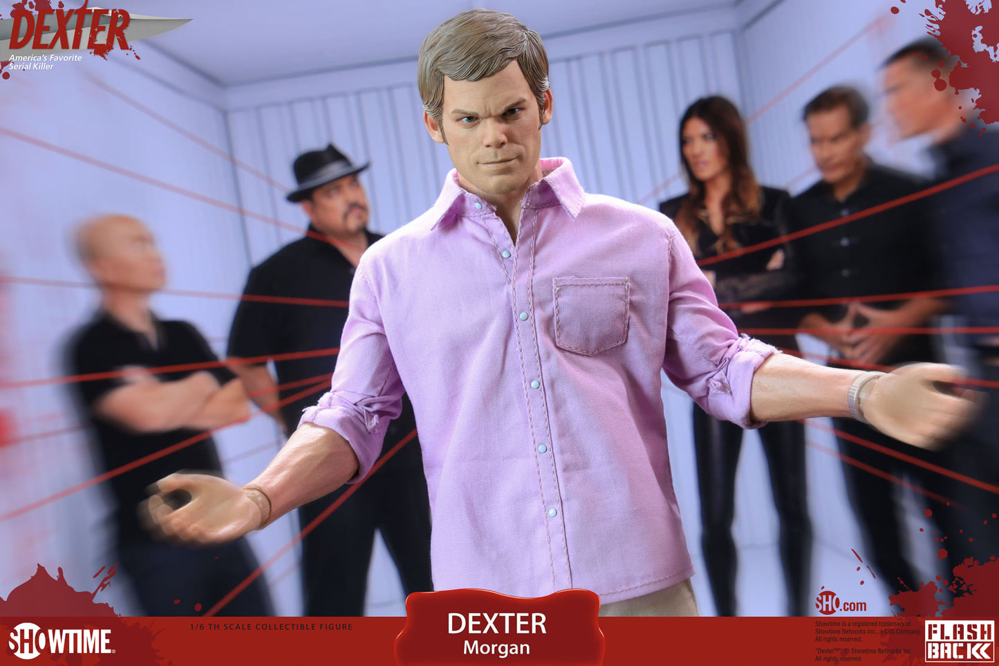 Pedido Figura Dexter Morgan - DEXTER marca Flashback escala 1/6