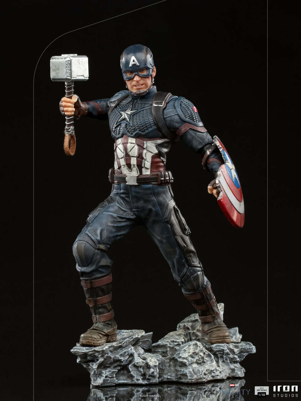 Pedido Estatua Captain America Ultimate - The Infinity Saga - Avengers: Endgame marca Iron Studios BDS escala de arte 1/10