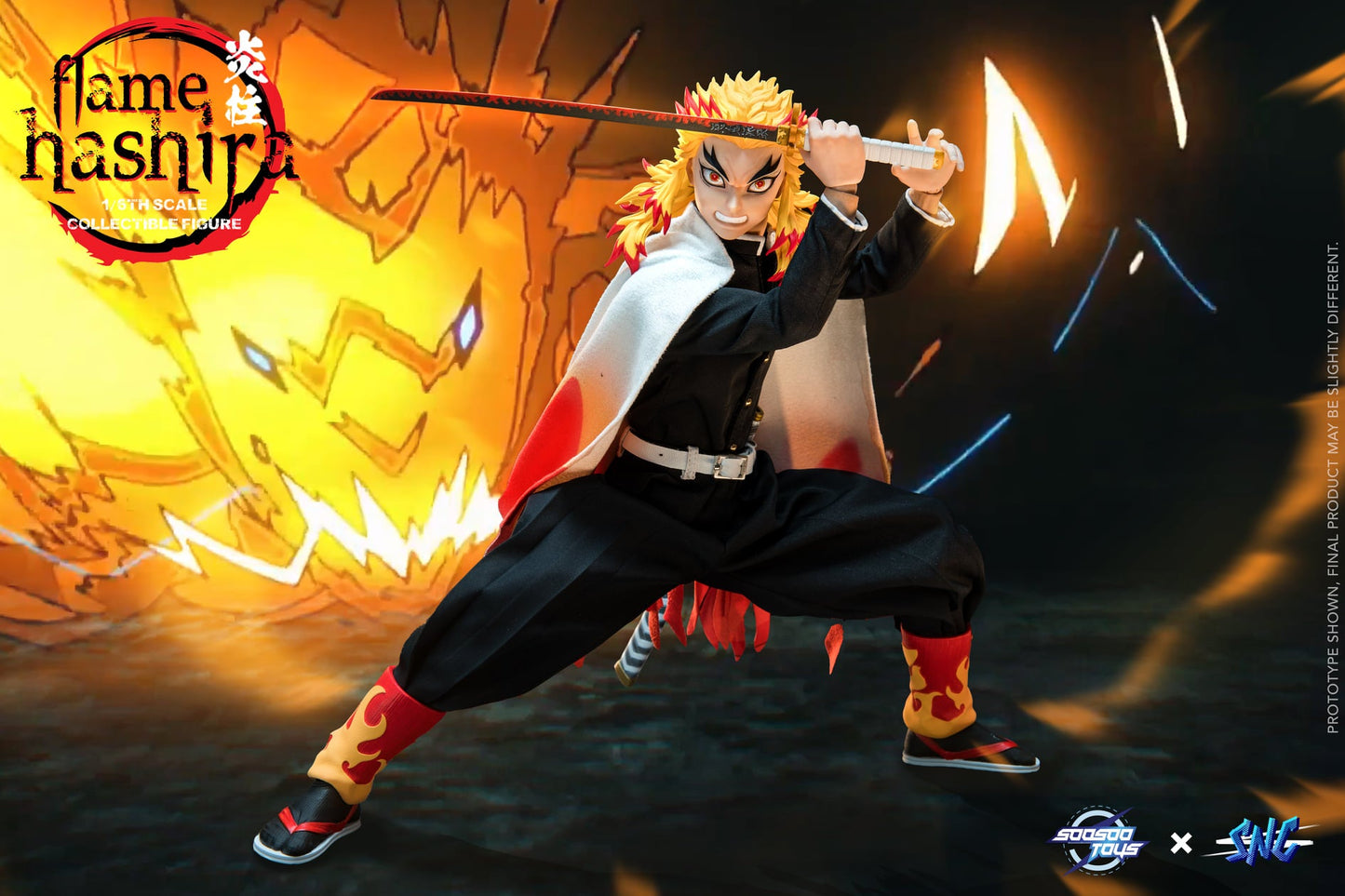Pedido Figura Flame Hashira marca Soosootoys x SNC SC-001 escala 1/6