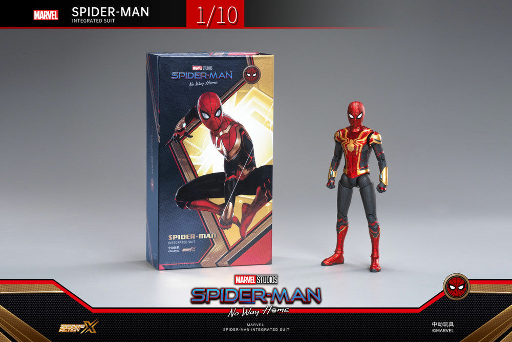 Pedido Figura Spider-Man Integrated Suit - Spider-Man: No Way Home marca ZD Toys escala pequeña 1/10 (18 cm)
