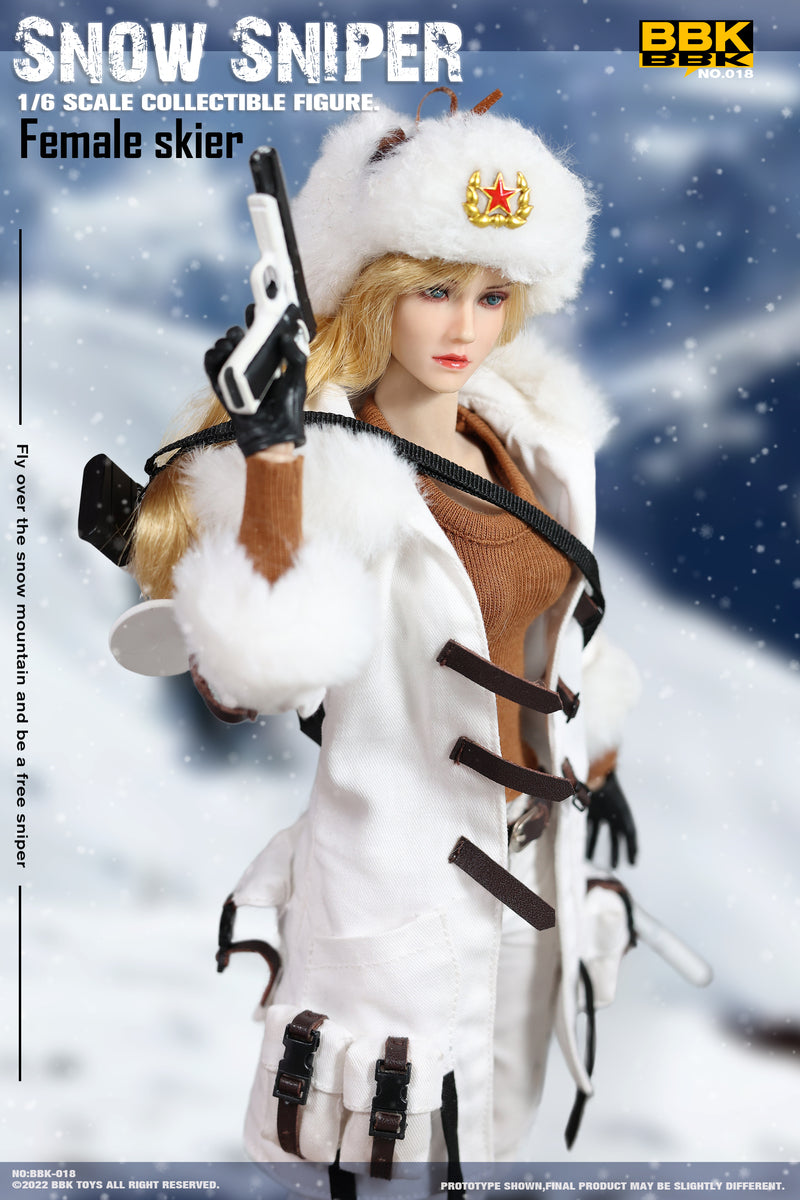 Pedido Figura Snow Sniper marca BBK BBK018 escala 1/6